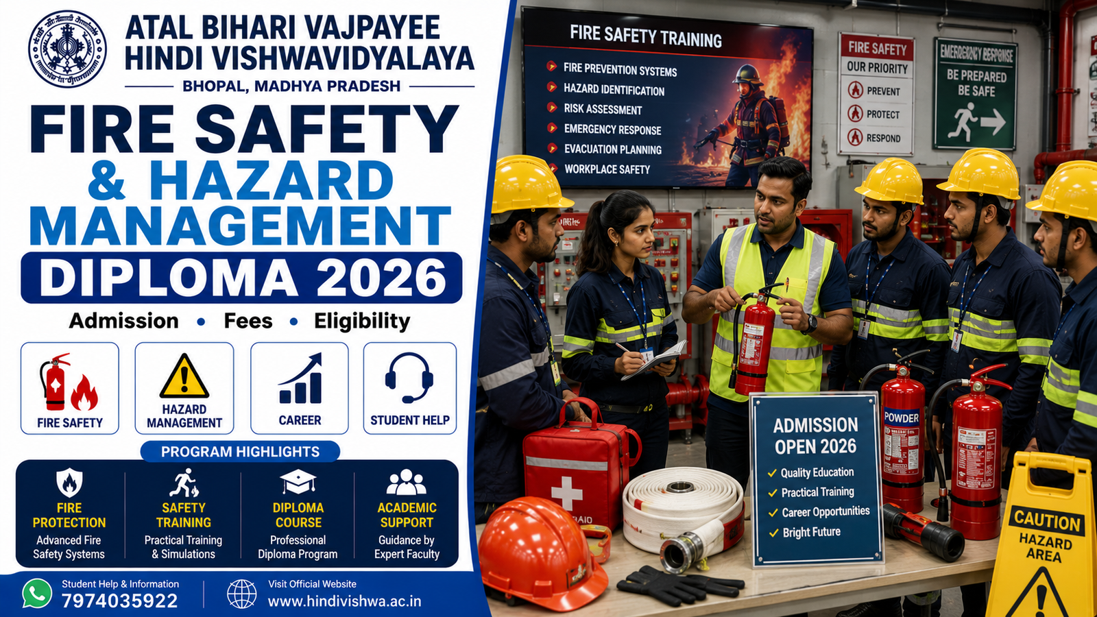 Atal Bihari Vajpayee Hindi Vishwavidyalaya Sports Injury Diagnosis and Management Diploma 2026