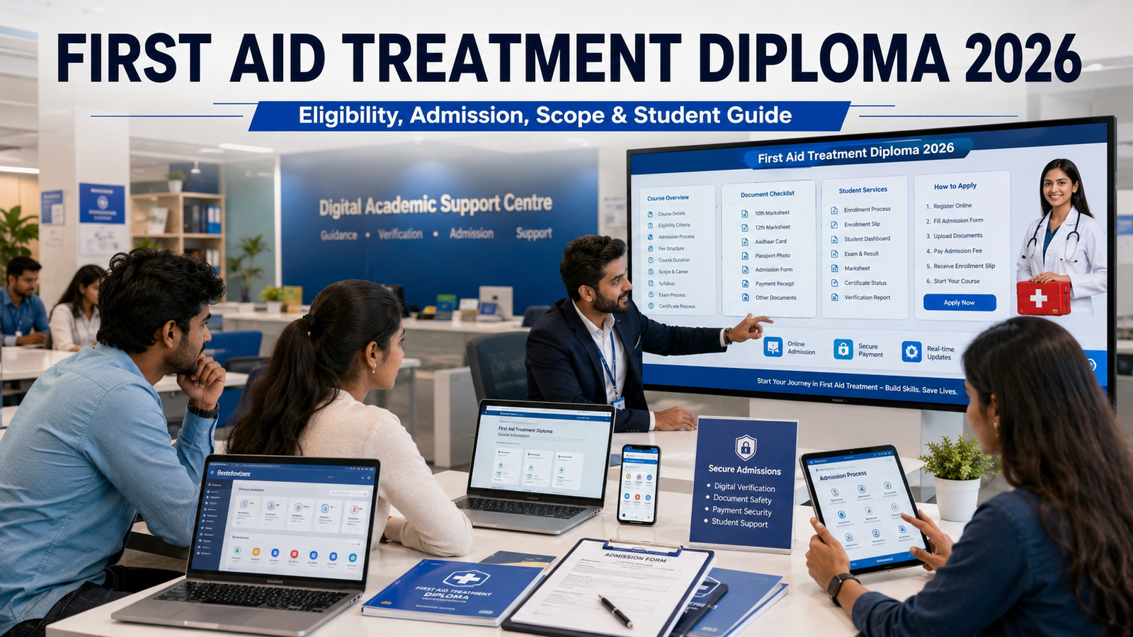 Atal Bihari Vajpayee Hindi Vishwavidyalaya First Aid Treatment Diploma 2026 eligibility admission scope guide