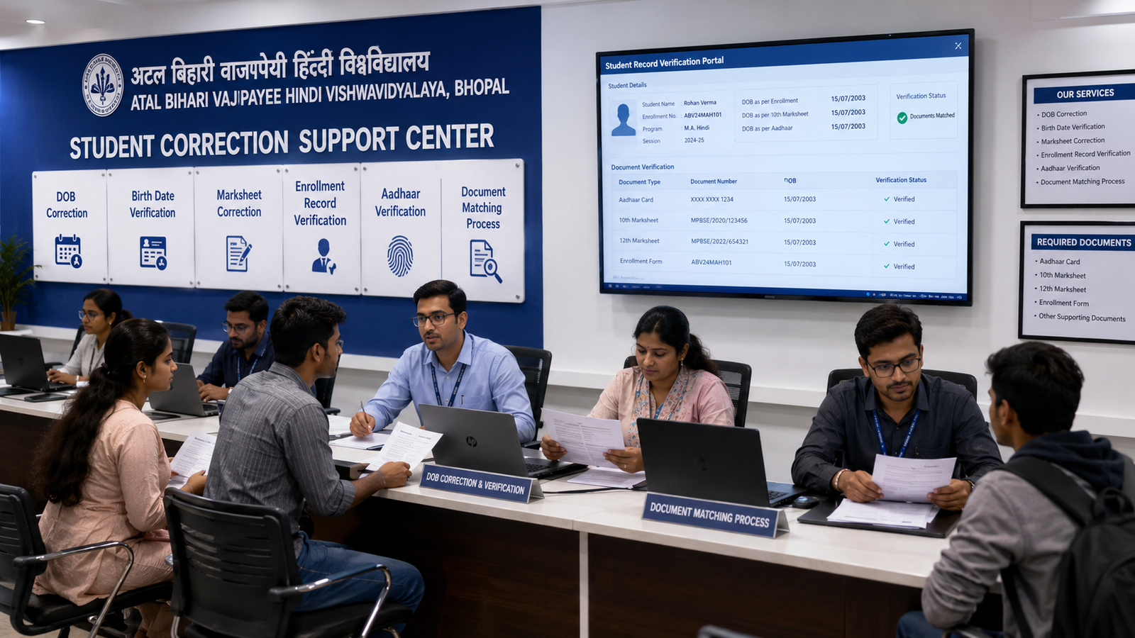 Atal Bihari Vajpayee Hindi Vishwavidyalaya Diploma and PG Diploma Courses List 2026 eligibility admission fees duration career scope