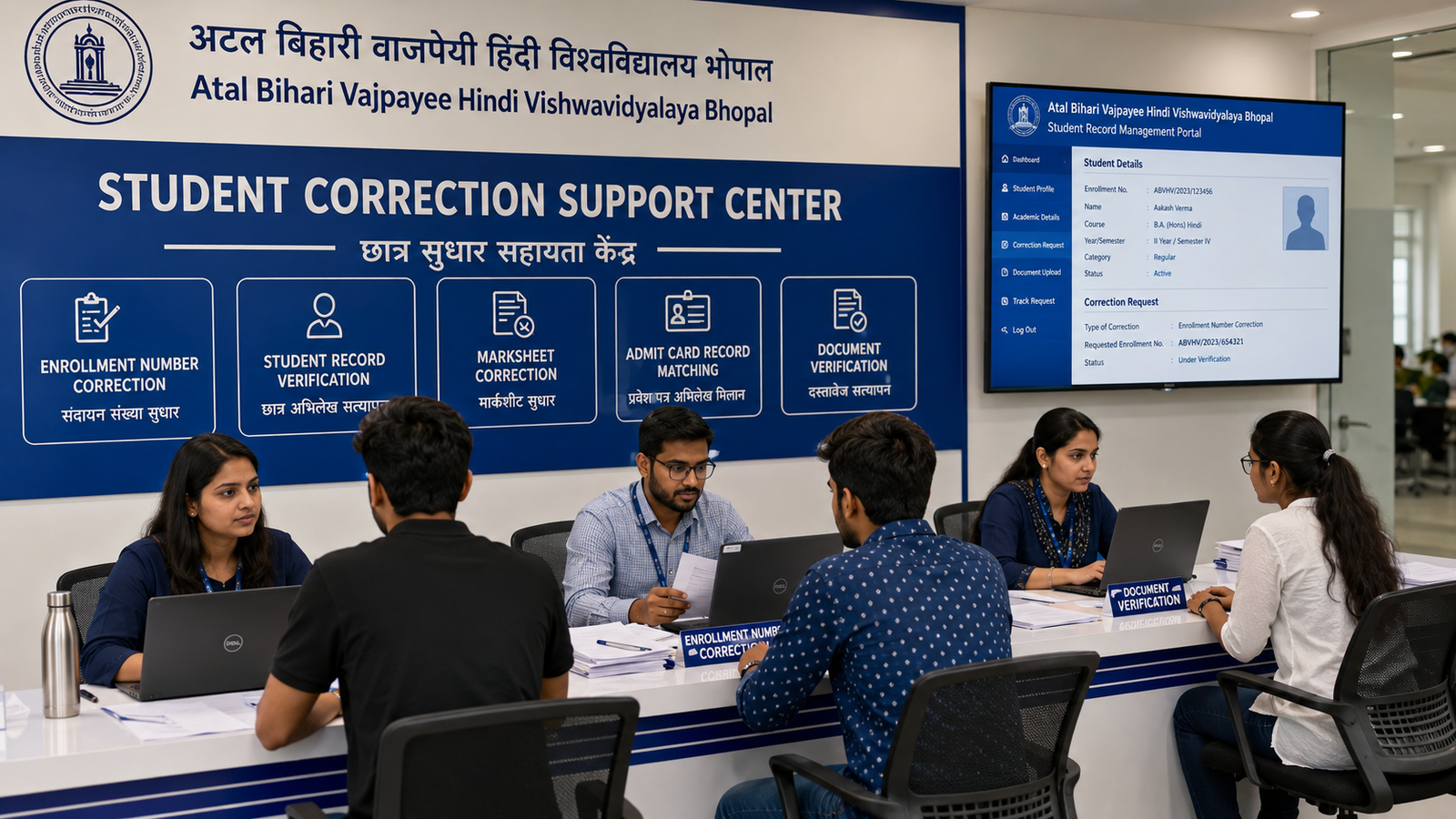 Atal Bihari Vajpayee Hindi Vishwavidyalaya Diploma and PG Diploma Required Documents 2026 complete admission document checklist