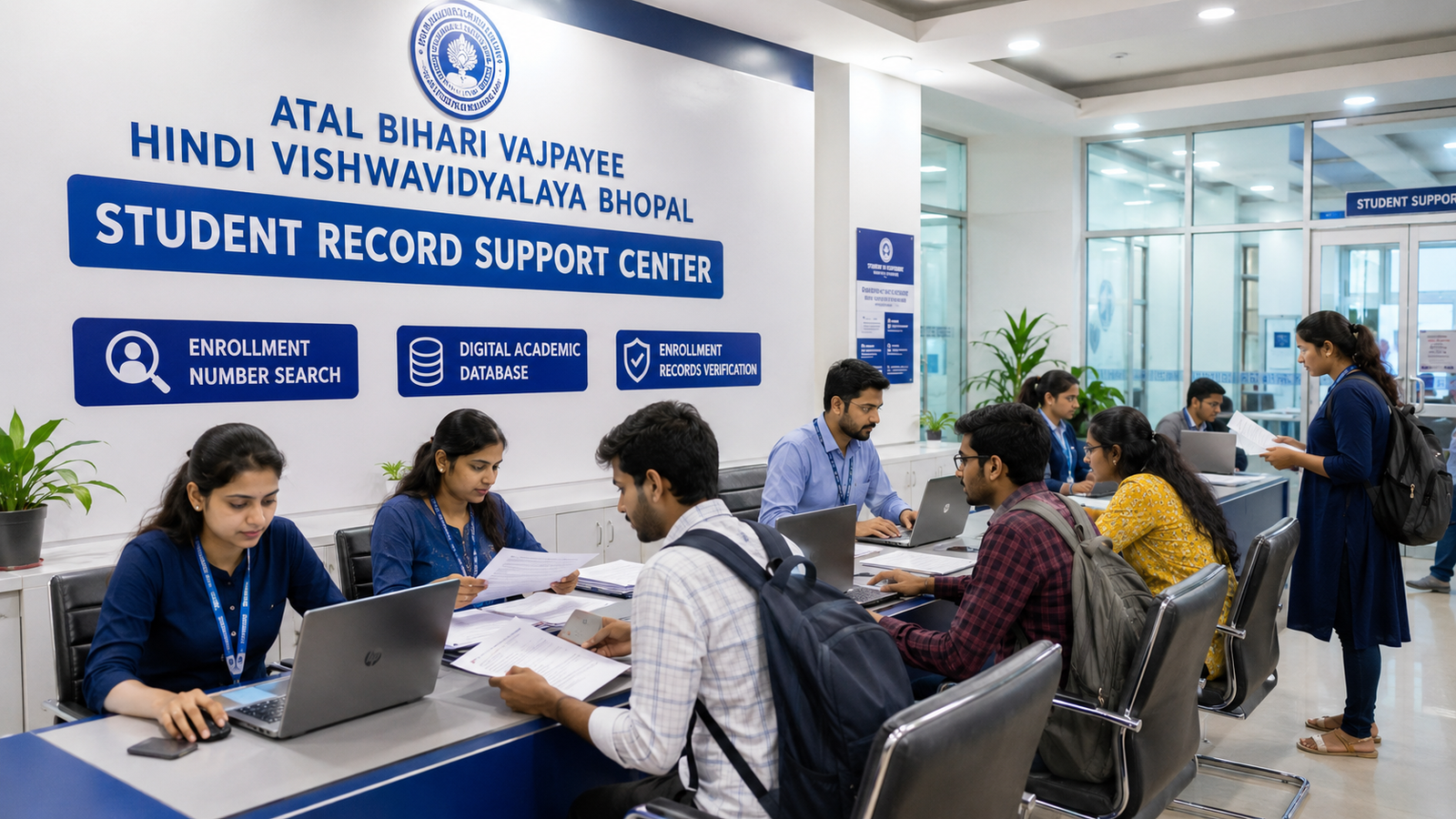Atal Bihari Vajpayee Hindi Vishwavidyalaya Admit Card Correction 2026 name roll number subject exam centre photograph update guidance