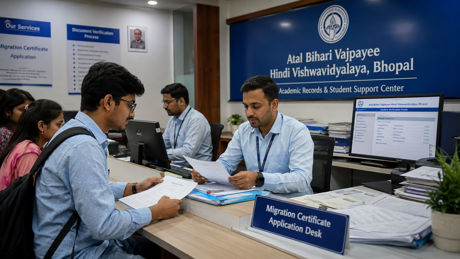 Atal Bihari Vajpayee Hindi Vishwavidyalaya Migration Certificate 2026