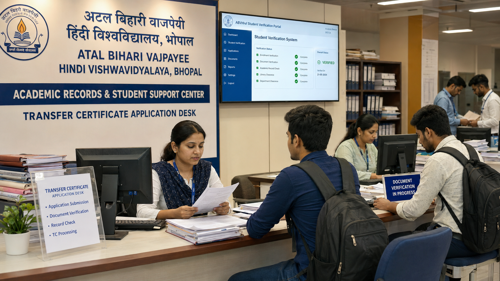 Atal Bihari Vajpayee Hindi Vishwavidyalaya Transfer Certificate 2026