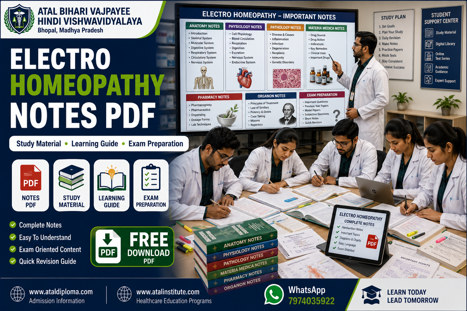 Electro Homeopathy Notes PDF Complete Study Material Learning Guide