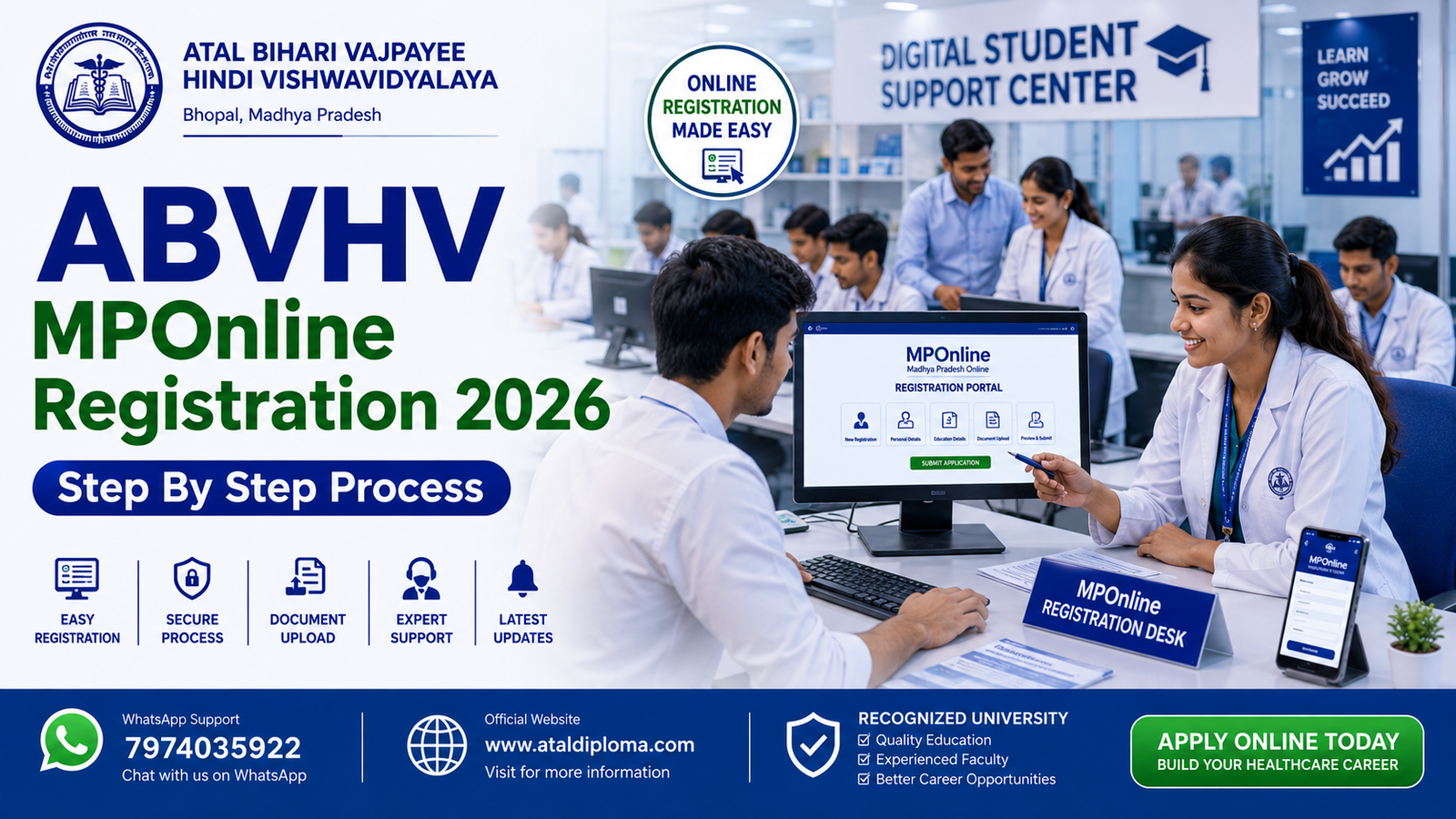 ABVHV MPOnline Registration 2026 Online Process