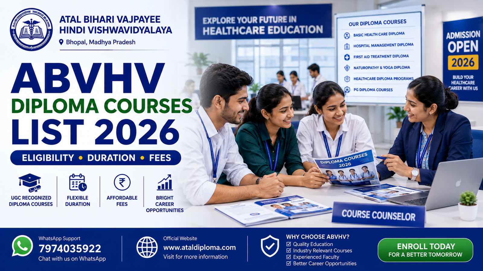 ABVHV Diploma Courses List 2026 Eligibility Duration Fees