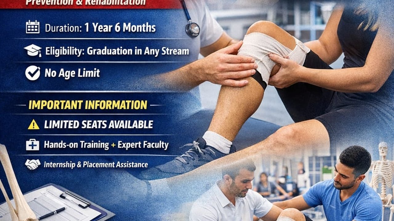 Diploma in Sports Injury Diagnosis & Management Career Scope 2026: Skills and Work Areas featured image